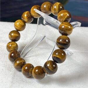High Quality Tigers Eye Bracelet 12mm